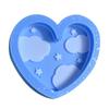 Silicone Quicksand Mold Starry Star Cloud Love Heart Shape Epoxy Resin Casting Tool for Handmade DIY Pendant Craft