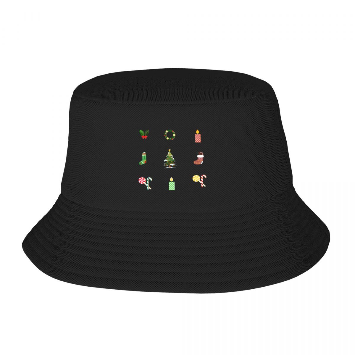 NEW Beautiful OrnaUnisexts For Christmas Eve Bucket Hat Hat Ball Cap Foam Party Hats Unisex Golf Wear Womens