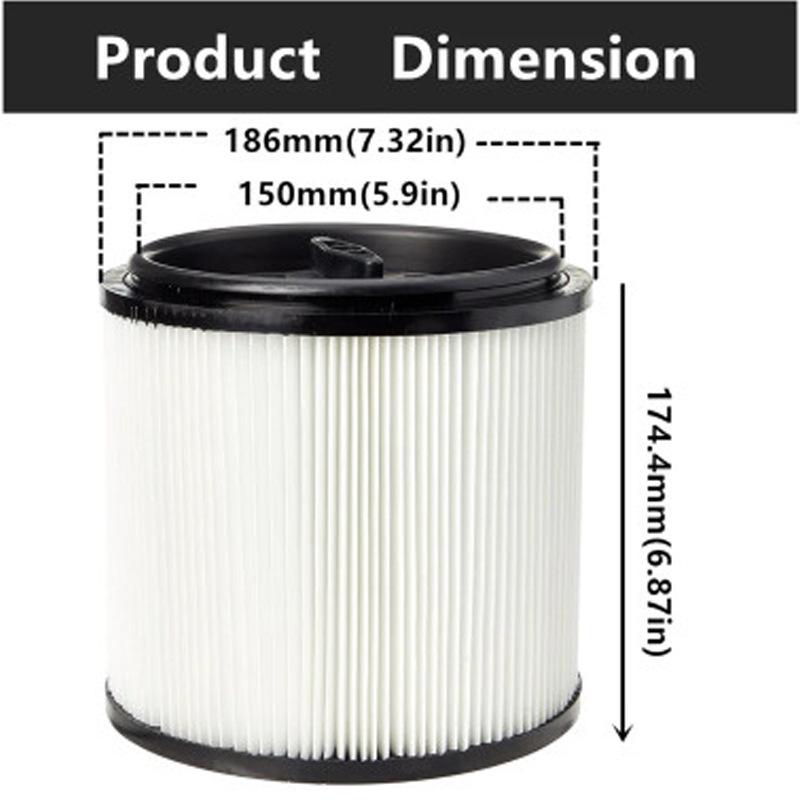 Compatible Filter for Vacmaster VWM1518R Vacuum Cleaner VK1323PFRCN