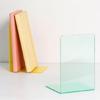 Acrylic Books Holders Table Picture Album Holders for Displaying Books Books Stand, Elegant Design Bookends Bookshelfs