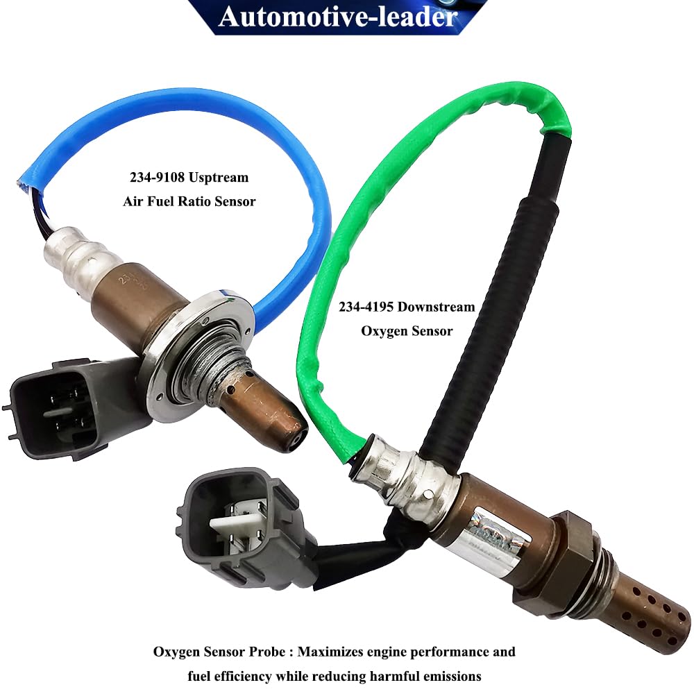 

2 шт. 234-9108 234-4195 Датчик O2 Датчик перед катализатором+Датчик после катализатора Замена для Subaru 2011-2013 Forester, для 2010-2014 Impreza 2.5L H4 22641AA590,