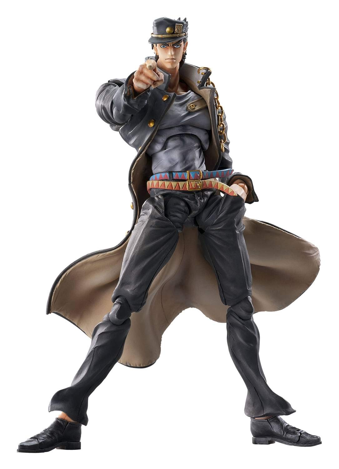 

Super Action Statue JoJo s Bizarre Adventure Part 3 Jotaro Kujo Ver.1.5 Approximately 160mm PVC & ABS & Nylon Painted Movable Figure