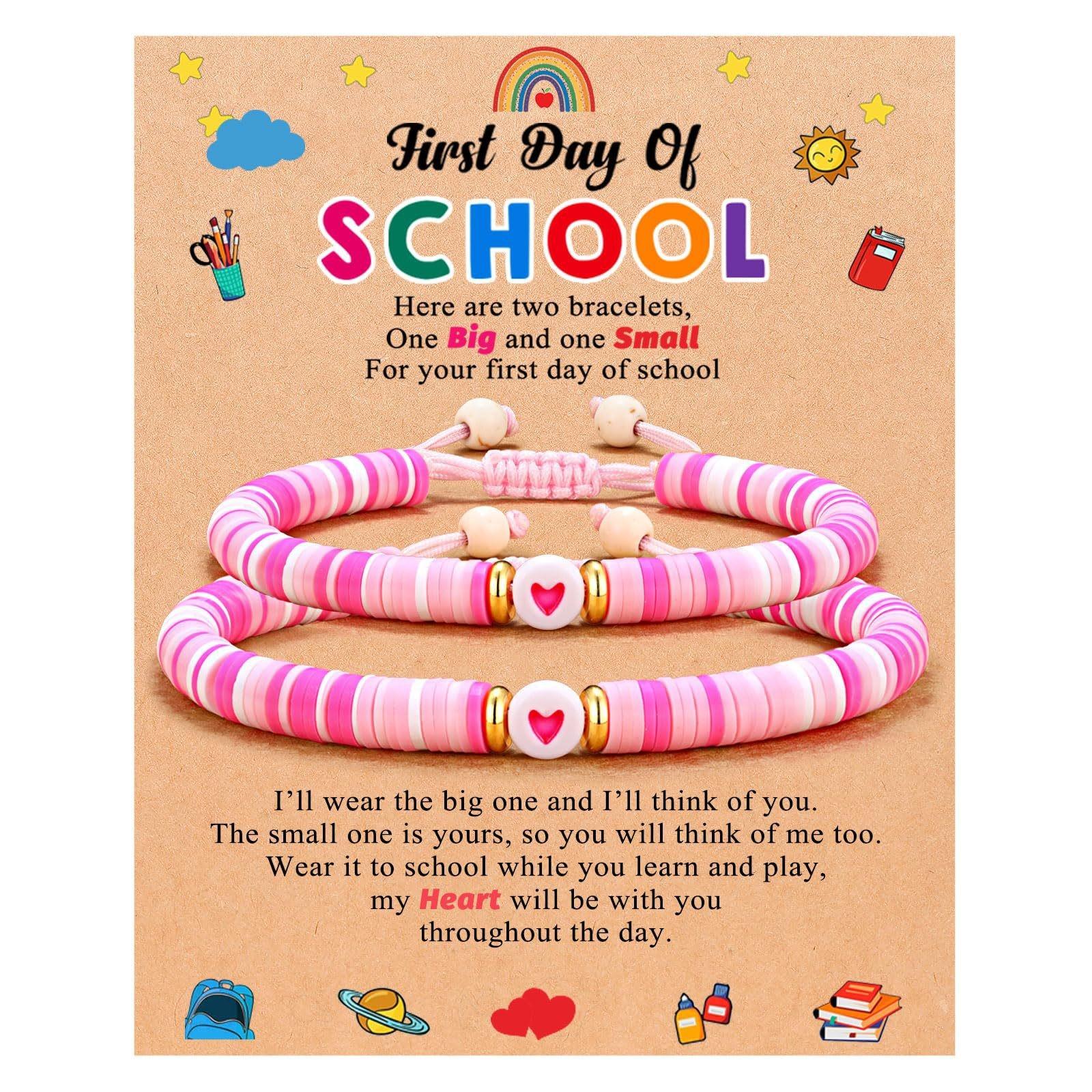 

Браслет для детского сада «Мама и я» - браслет «Первый день детского сада», браслет «Первый день школы», браслет «Назад в школу» «Мама и я» One Size