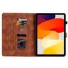Für Xiaomi Redmi Pad SE (Modelle 23073RPBFG). Tablet-Hülle aus PU-Leder mit exquisitem floralem Prägedesign