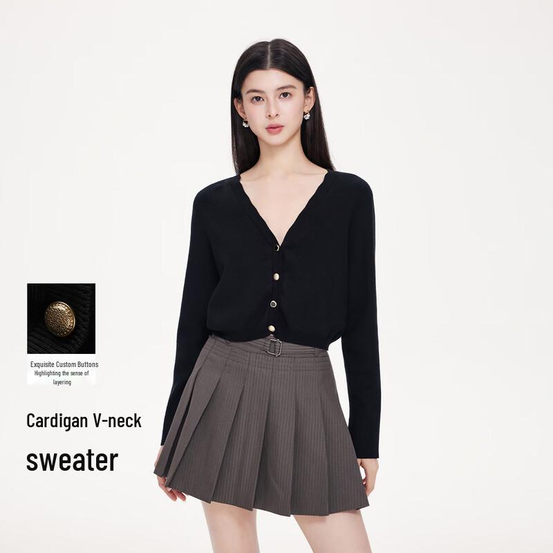 FivePlus Women's V-Neck Knit Cardigan