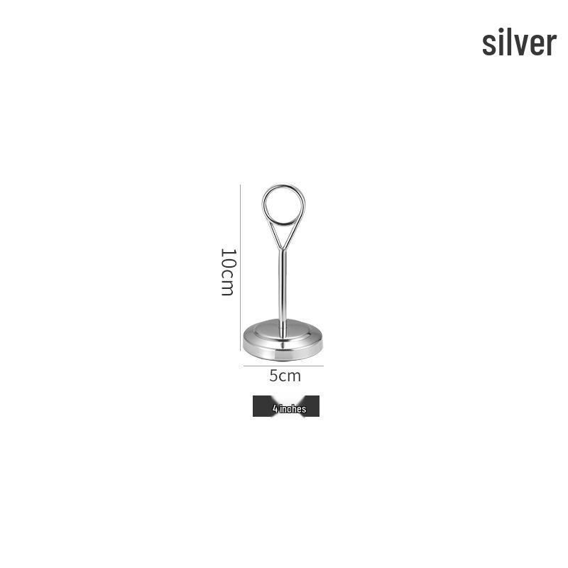 Stainless Steel Card Holder for Weddings, Events & Restaurants