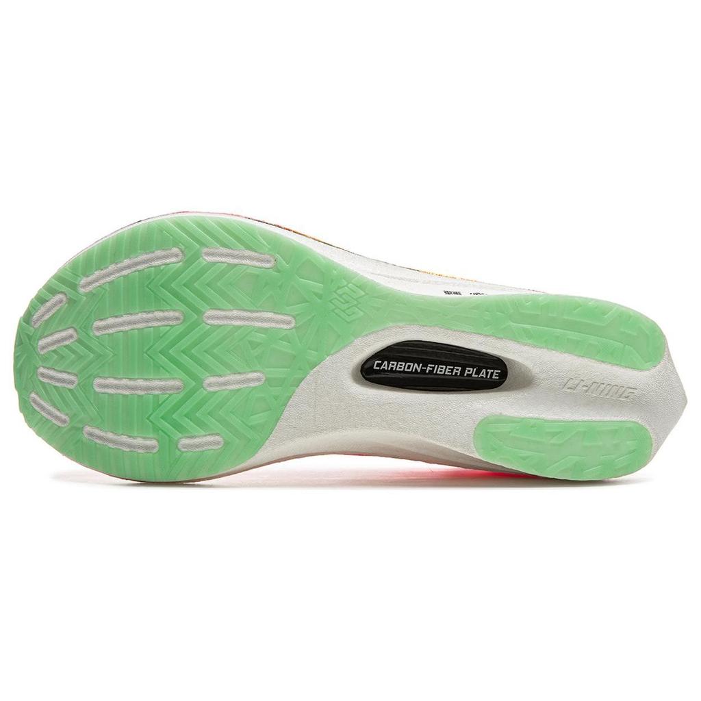 Li Ning Feidian 4 Elite Carbon Plate Technology High Resilience Shock Absorption Non-Slip Wear-Resistant Low-Top Running Shoes ARMU007-10