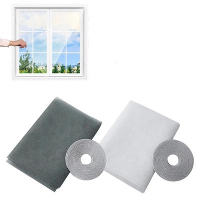 Simple Self-Adhesive Mosquito-proof Screen Mesh Fine Mesh Breathable Window Screen Invisible DIY Bug Mesh Easy To Fit