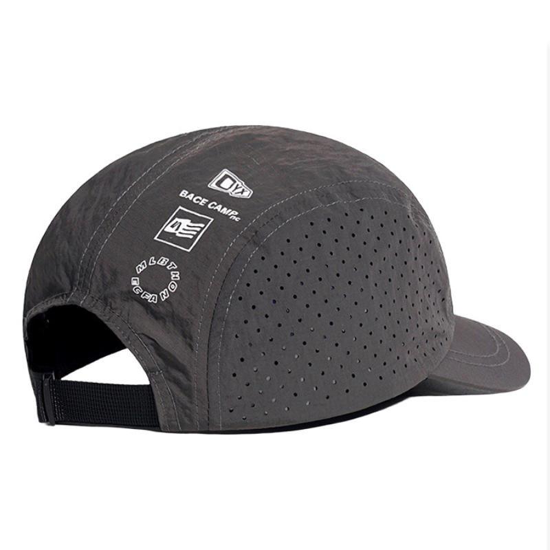 Short-brim mesh quick-dry baseball cap breathable sun-protection sports sun hat summer outdoor running cap Adjustable