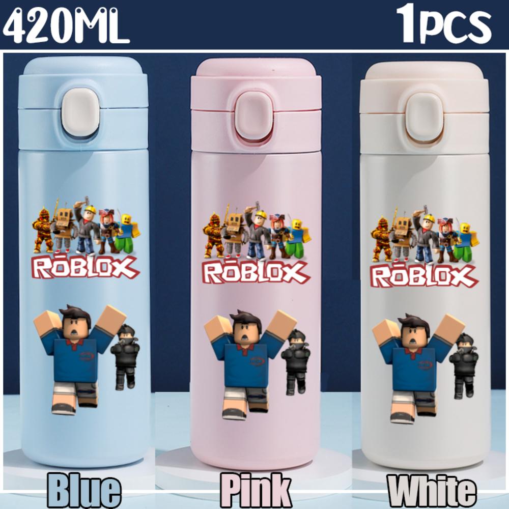 420ML Gourde Roblox Game Straight Drinking Cup Anime Water Bottle DynaBlocks 304 Stainless Steel Thermos Cup Holiday Gifts