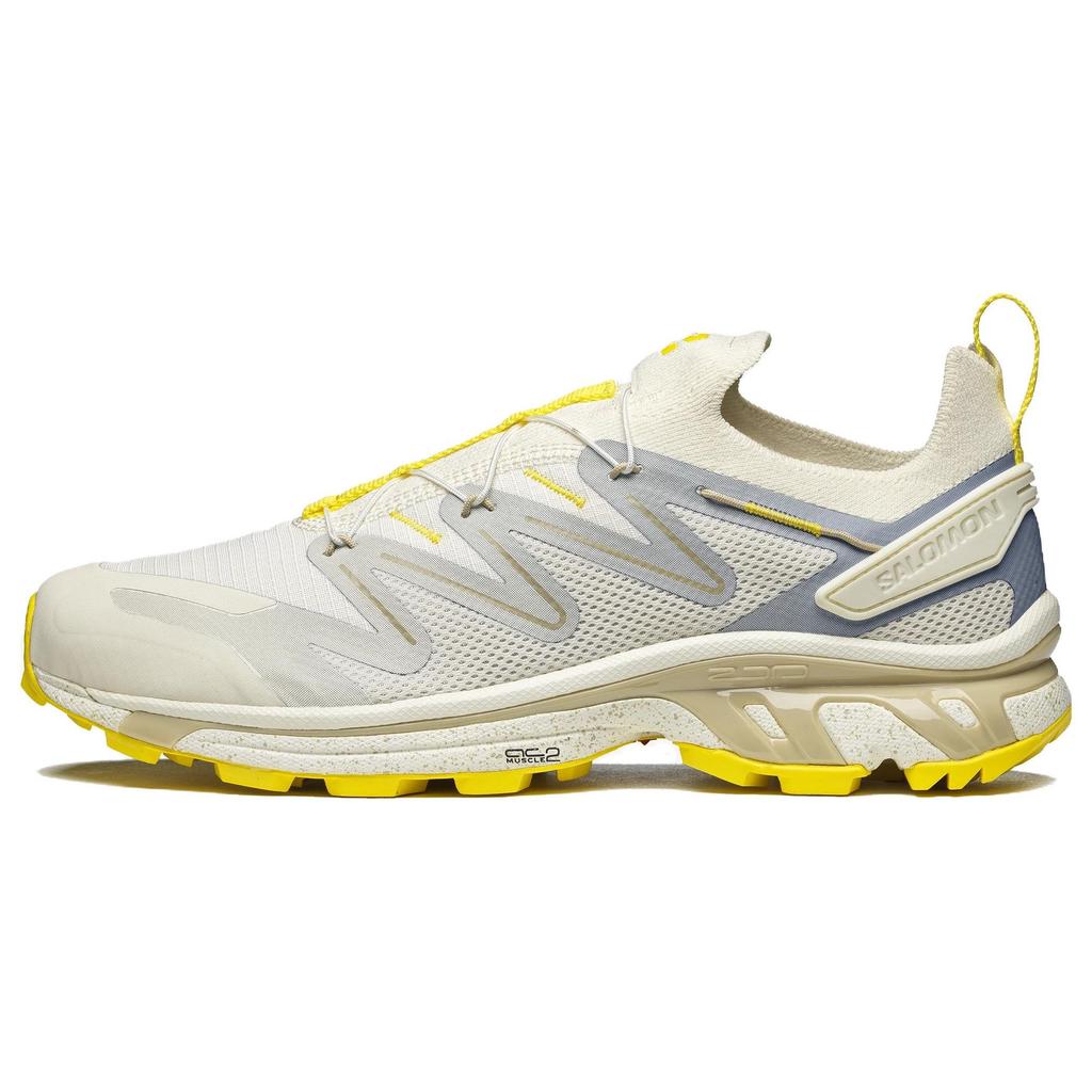 Salomon Xt-Rush 2 Sports Slip-Resistant Durable Low-Top Lifestyle Shoes Unisex sneaker Vanilla-Yellow 471372