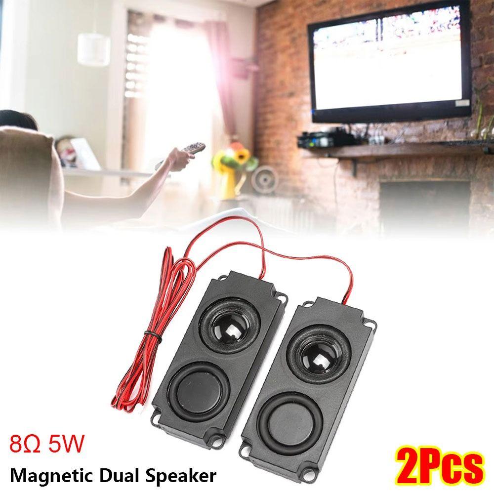 2Pcs 40mm Audio Cavity Speaker  for LED TV Monitor Portable Audio Equipment