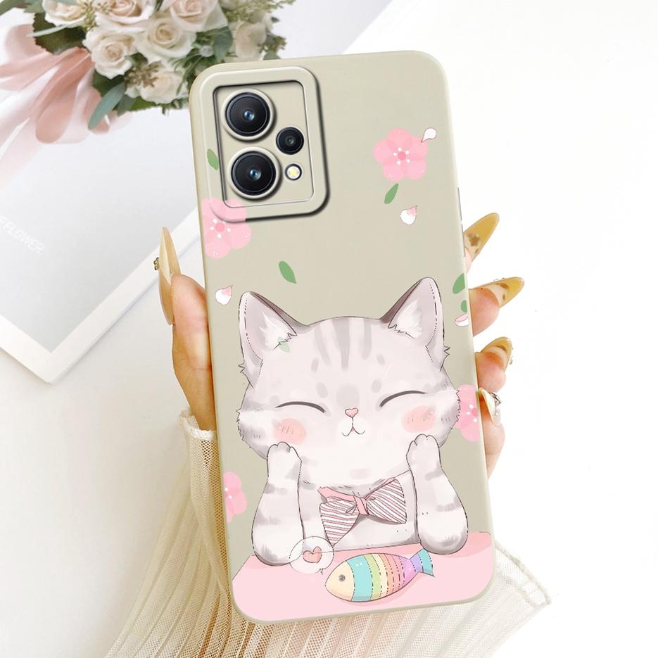 For Realme 9 Case Realme9 Pro 5G Cute Fashion Cartoon Cover Soft TPU Matte Phone Case For Realme 9 Pro Plus Realme9 Pro+ 5G Bags