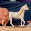 Figurine - schleich - jument arabe - couleur: blanc - âge: 5 ans - intérieur