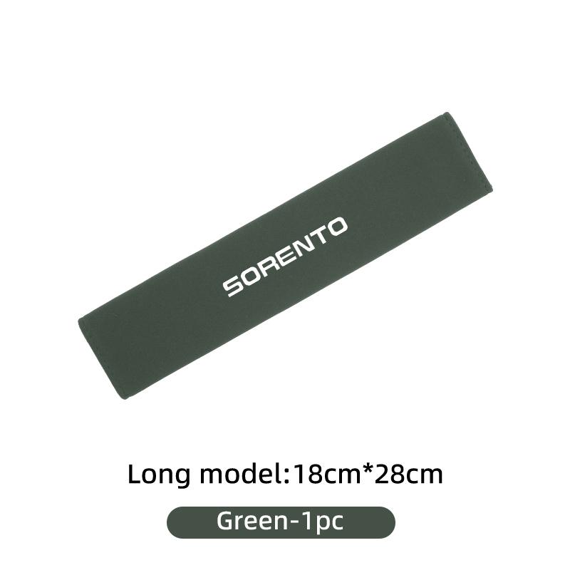 For KIA Suede Car Seat Safety Belt Shoulder Covers Belt Protective Pad Accessories Cerato Proceed Venga Sedona Forte StonicAD9