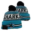 Knitted Beanie Ice Football Baseball Basketball Fans Warm Winter Hat