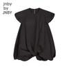 JNBY Girls' Summer Casual A-Line T-shirt Dress