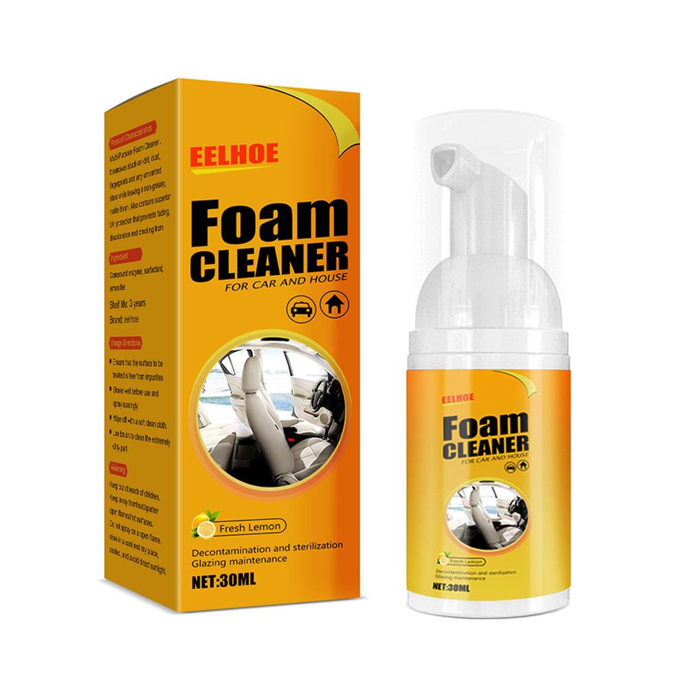 

30/100 мл многоцелевой пенный очиститель чистящий инструмент для салона автомобиля пенный очиститель-спрей для чистки автомобильных деталей