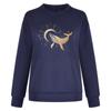 Women's Sun Fish Print Casual Printing Long Sleeve Sweatshirt Pullover Blouse