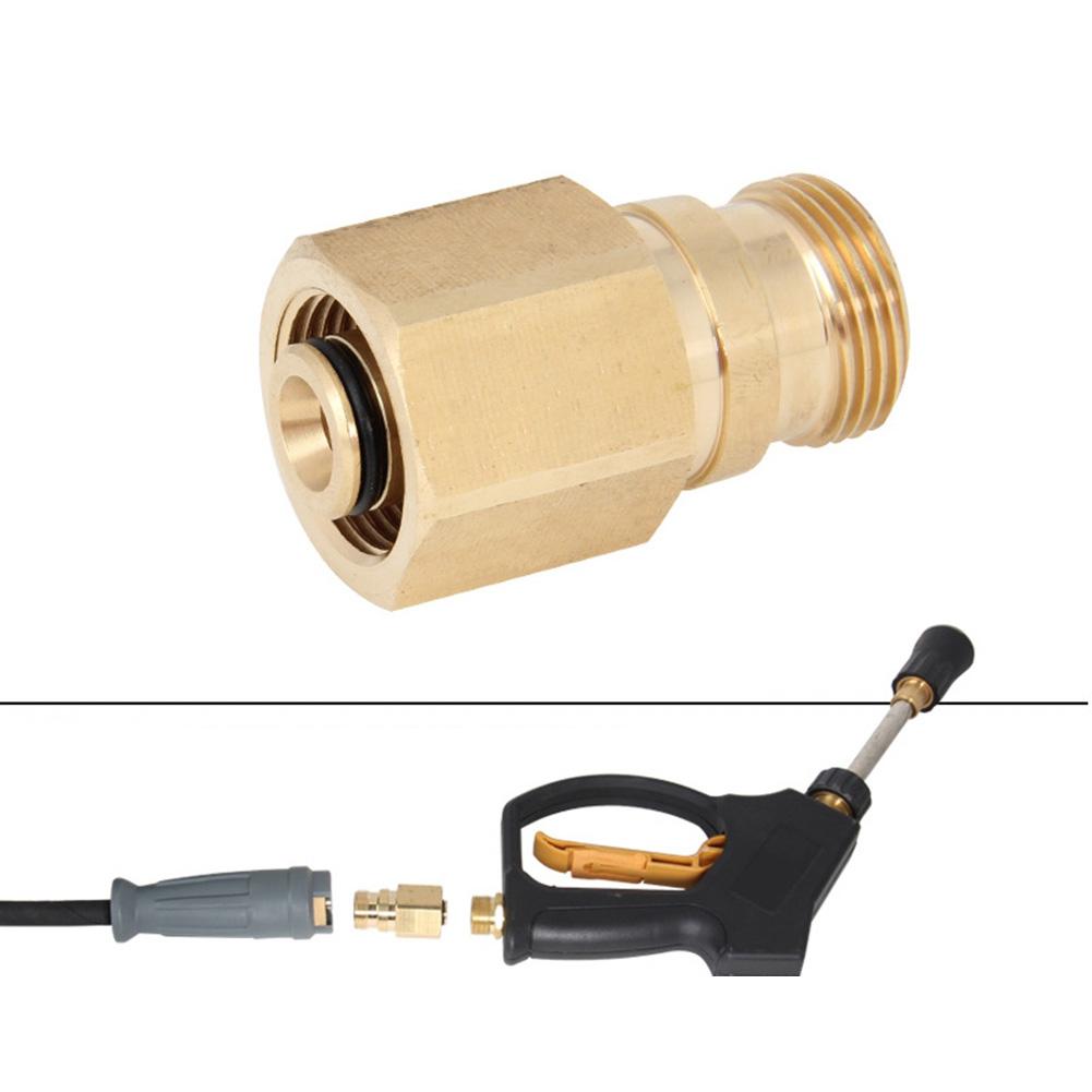 Quick-Connect Fitting Copper Compatible With For Karcher High-Pressure Cleaning Machines Replacement Parts