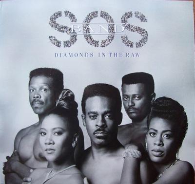 LP Record S.O.S. BAND - Diamonds In The Raw OZ44147 Tabu Records 1989 US Soul/Funk Used