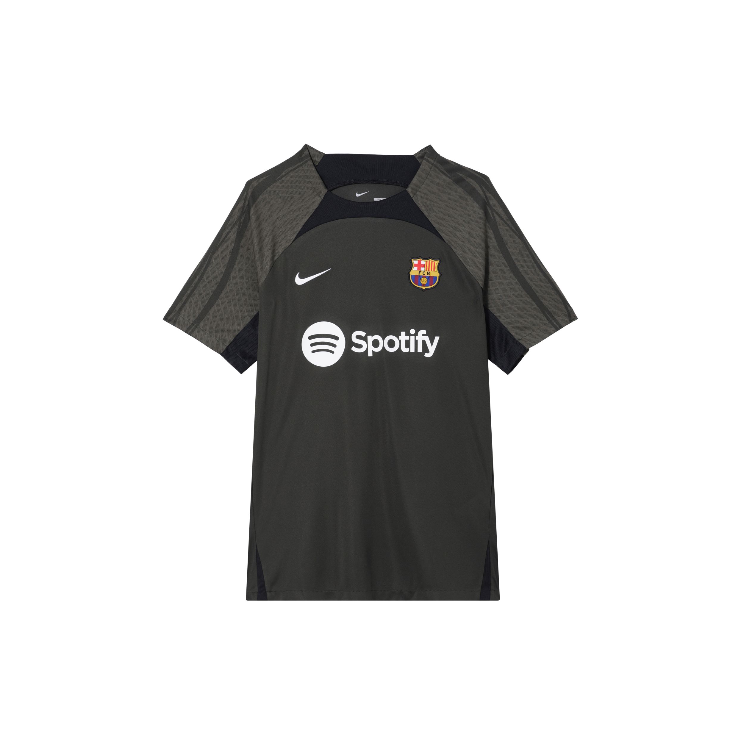 

Nike FC Barcelona Strike Color Block Crew Neck Knit Short Sleeve Football Shirt Men Tops DX3016-358 M
