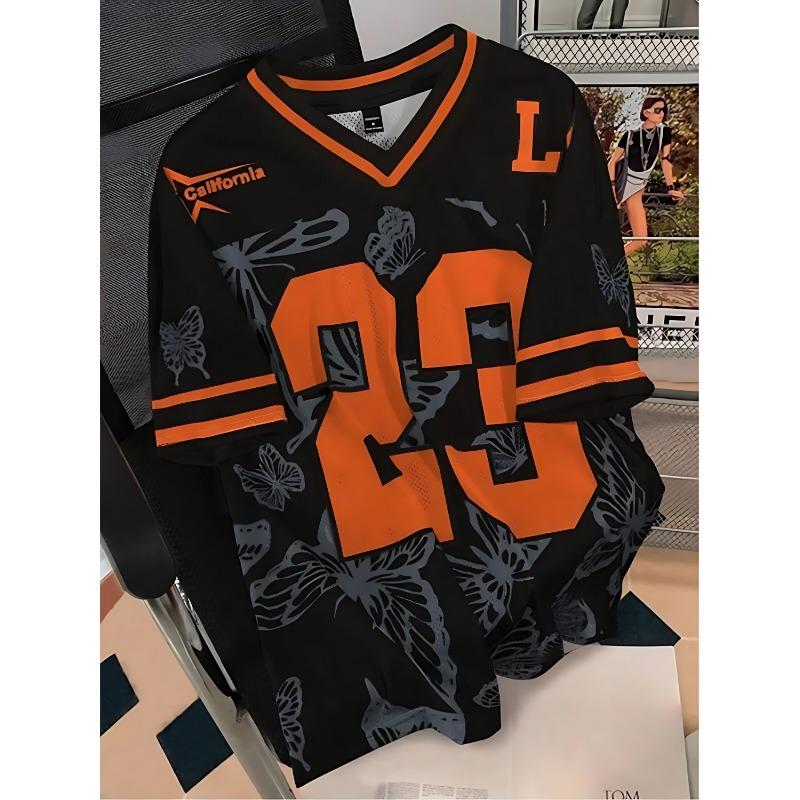 Summer New Men s T-shirt Casual Sporty Breathable and Lightweight V-neck Men s T-shirt 6XL