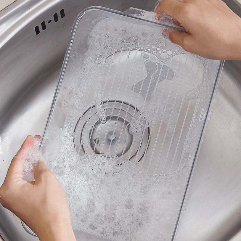 Large Capacity Transparent Food Storage Boxes Kitchen Refrigerator Eggs Vegetable Fruit Organizer Moisture-proof Sealed Box ECO