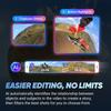 Insta360 X4 Standard Bundle Waterproof 8K 360 Action 4K Invisible Selfie Stick Detachable Lens 135 Minutes AI and - Camera, Wide-Angle Video, Effect,