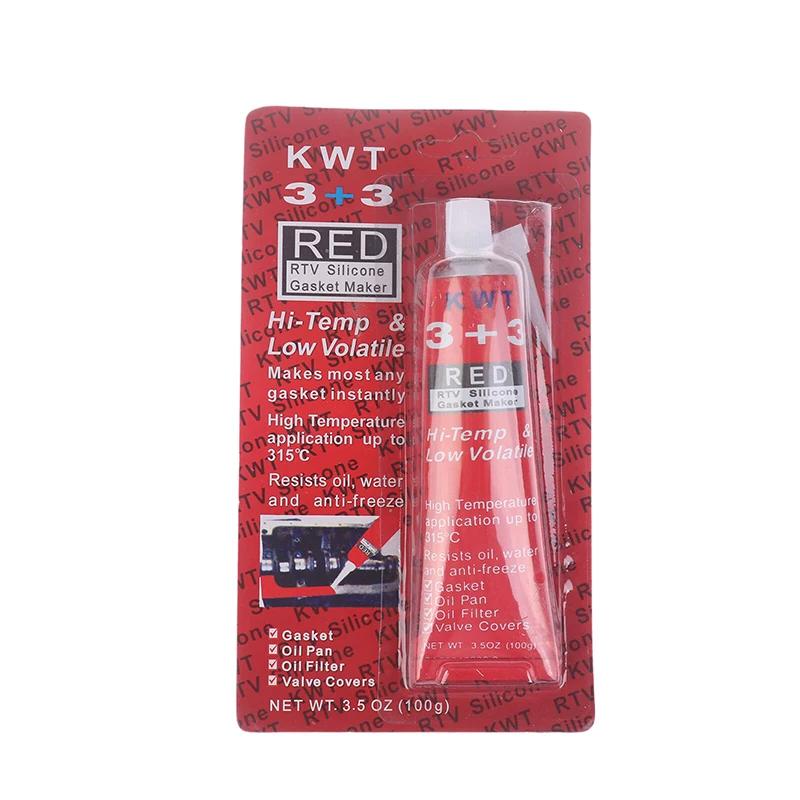 1 Stück Auto Dichtmittel RTV Silikon Dichtungsmasse 3 3 schwarz hochtemperatur Dichtmittel ölbeständig für Motoren Automobil Dichtmittel