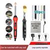 Plastic Welder Repair Kit: Car Bumper Welding Gun with Nails and Smoothing Tool for Crack Repair.