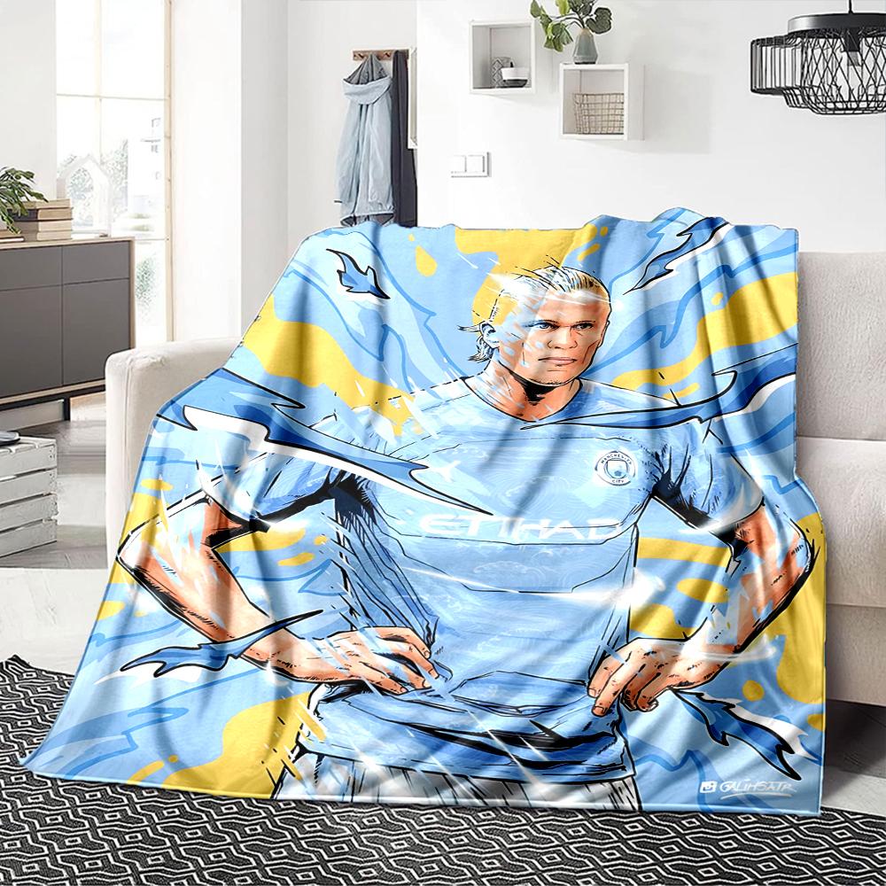 Haalands Dynamic Collage Blankets Flannel Printed Breathable Warm Throw Blanket for Home Office Bedspreads 0708a78