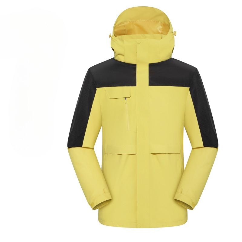 Outdoor Fleece Inner Liner Two-piece Set Plus Velvet Thickened Warm Jacket Men's Removable Three-in-one Couple's Suit