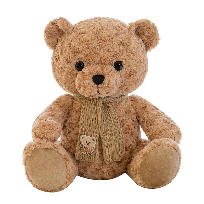 Pullover Bär Puppe niedlicher Teddybär Plüschtier sitzender Stil als Herz Umarmungsbär Mädchen Geschenk