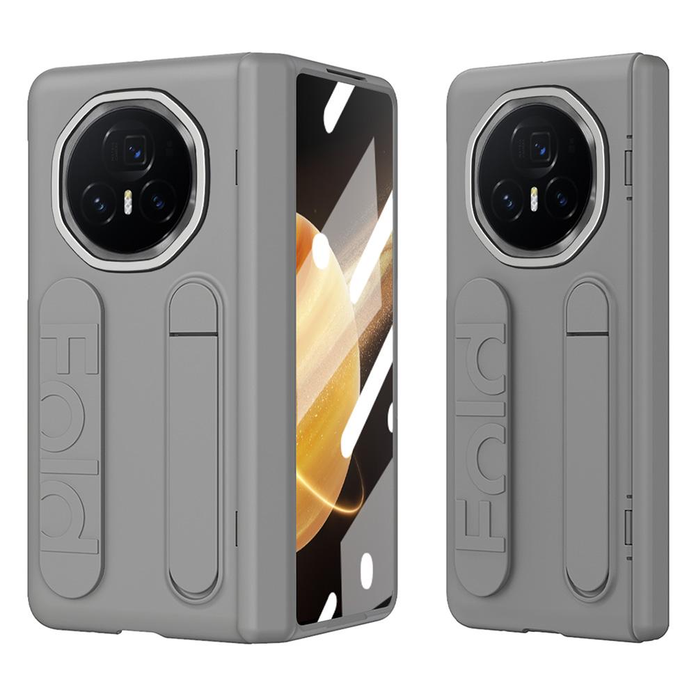 Für Honor Magic V3 5G Hülle Ständer Armband PC Handyhülle mit gehärtetem Glasfolie