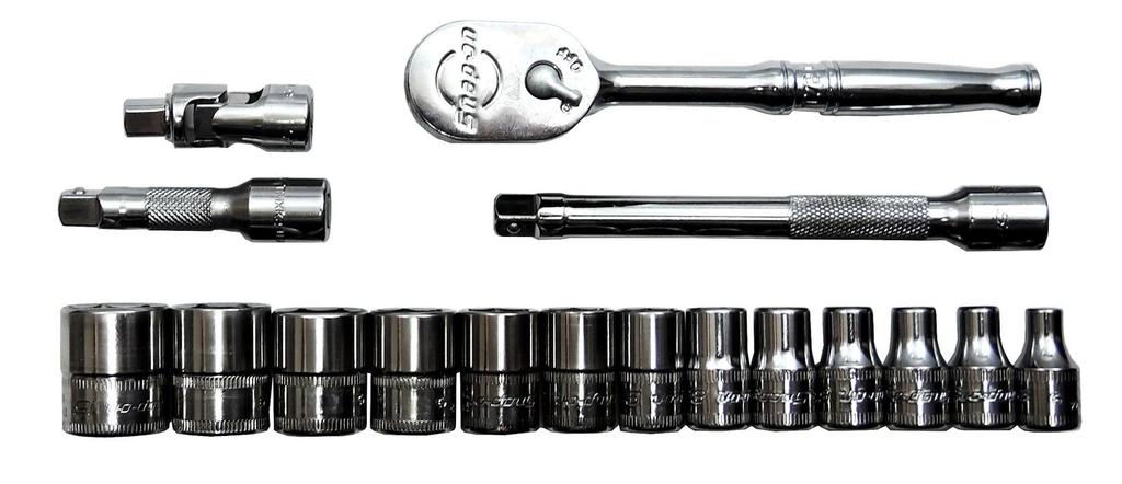 Ratchet Extension Socket Set Snap-on 1/4" [117TMM]