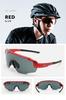 Polarized Sports Red and FIT UV UV400 Clear Lens A-Fit Men's Sunglasses, Black, MASTER, Protection, Protection, Anti-Fog Set, AF-808-C2-CRAF