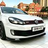 Spoiler Sottoparaurti Anteriore Auto Nero Lucido Stile Maxton Splitter Per VW Golf MK6 GTI GTD TSI TDI MPI Standard 6R R20 2009-2013
