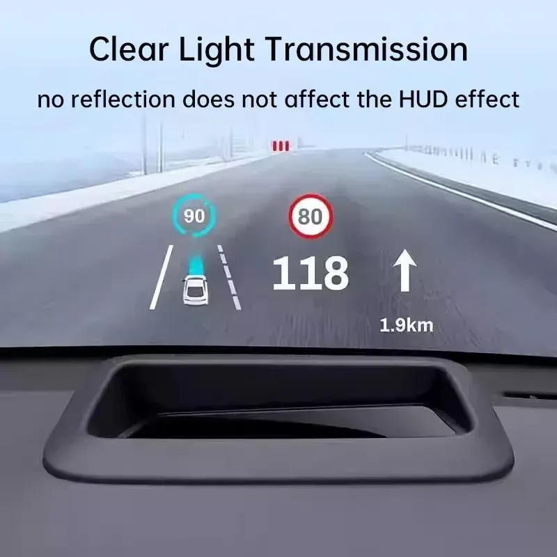 Car HUD Head Up Display Protective Cover Frame For Leading Ideal Li Lixiang MEGA 2024Interior Accessories