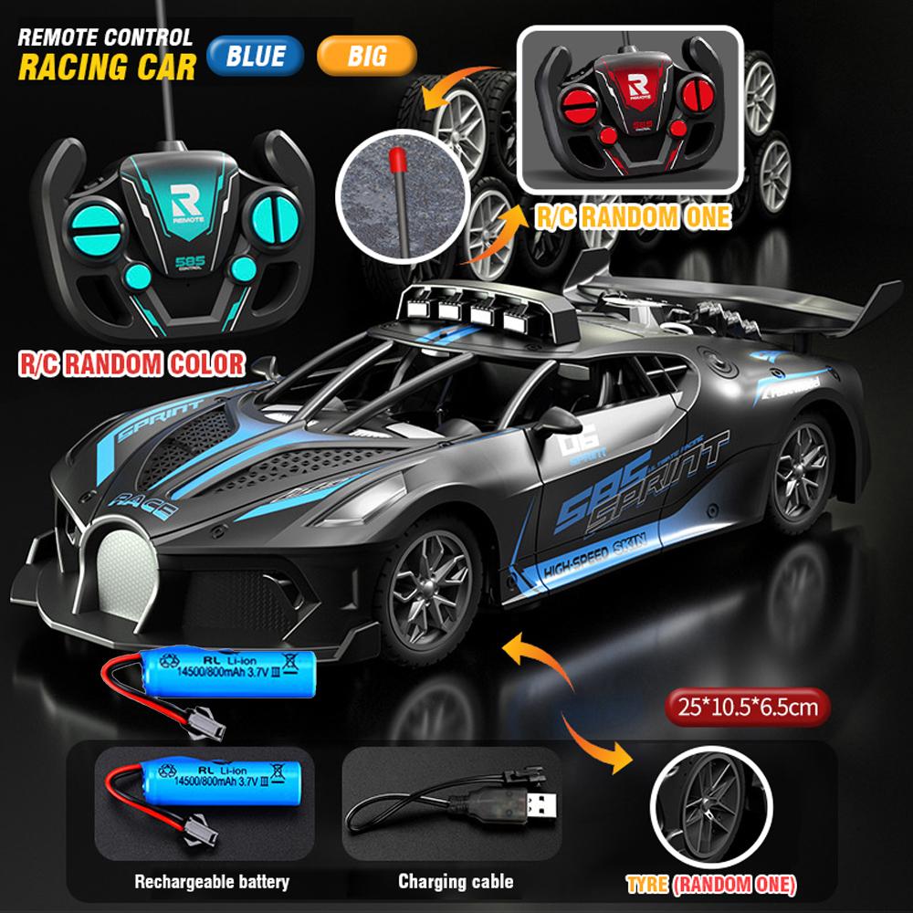 1/18 RC Auto Vysokorychlostní Drift Sportovní Auta Dálkově Ovládané Vozidlo Sportovní Závodní Auto Hračka Model Dětské Hračky pro Kluky Dárky k Narozeninám