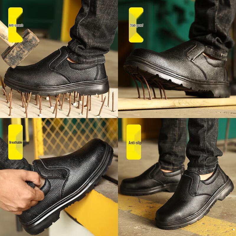 Bozong Yukun All-Season Safety Work Shoes