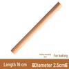Beech Wood Non-Stick Rolling Pin for Noodles and Dumplings – Available in Various Sizes