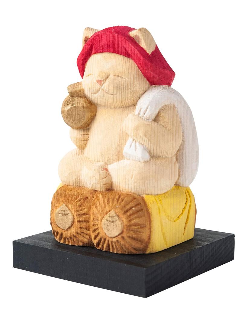 Kot Budda Kot Bóg szczęścia Daikokuten Budda Sklep Prototyp Sakai Szczęśliwi bogowie Maneki Neko Maneki Neko Ozdoba Supervision_Seven (NB7 Daikokuten)