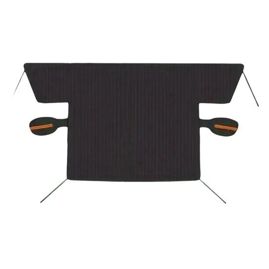 

Универсальный автомобильный чехол от снега на лобовое стекло Толстый морозостойкий солнцезащитный козырек с магнитами и светоотражающими полосами Защита в любое время года Снежный щит оранжевый