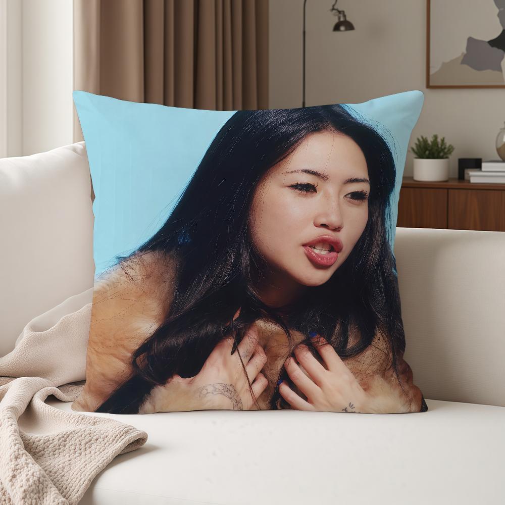 Singer BBeabadoobee Pillow Case Suitable For Bedrooms Living Rooms Cars Home Decoration
