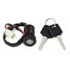 Versatile Motorcycle Ignition Switch 2 Position On Off with 4 Way Connector