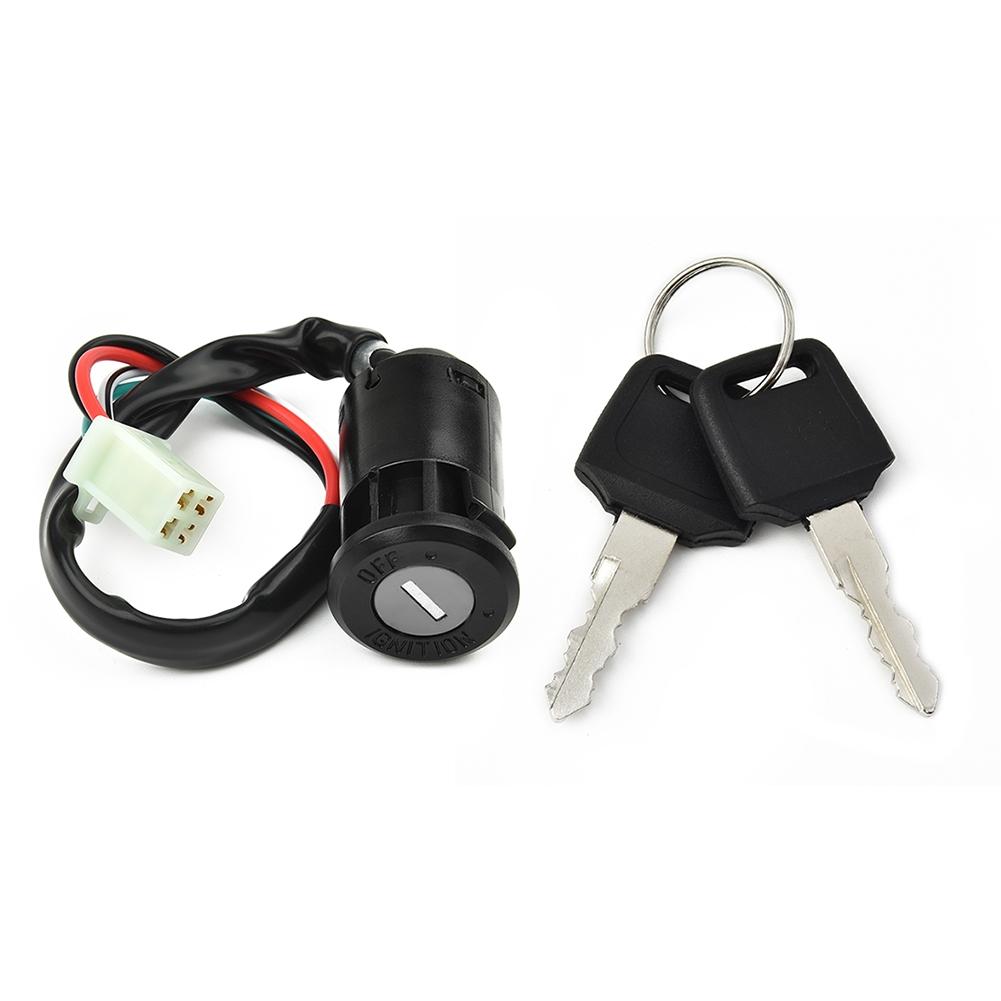 Versatile Motorcycle Ignition Switch 2 Position On Off with 4 Way Connector