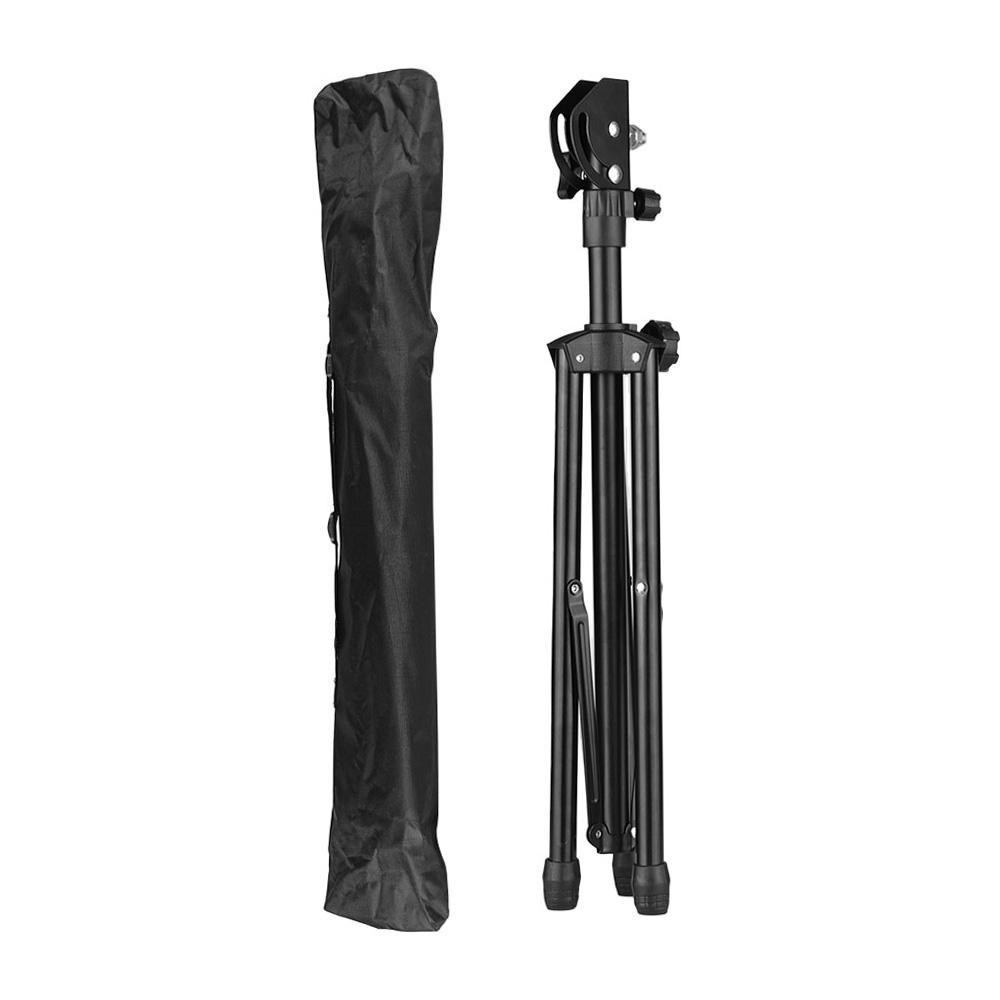 Drum Pad Metal Stand 8mm Screw Connector 46cm 79cm Adjustable Height for 8 10 Inch Drum Practice Pad with Carry Bag