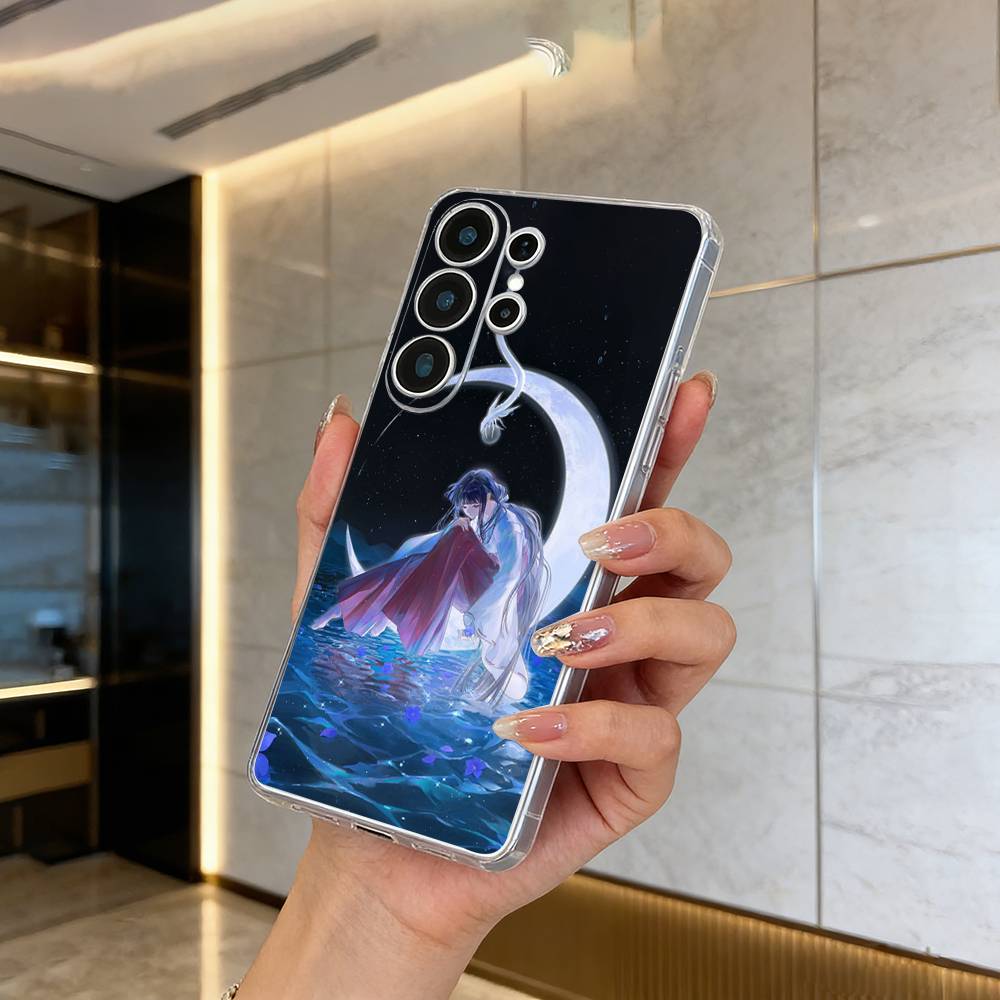 Half-Demon -nuyasha Phone Case For Samsung S25,S24,S21,S22,S23,S30,Ultra,S20,Plus,Fe,Lite Transparent Cover