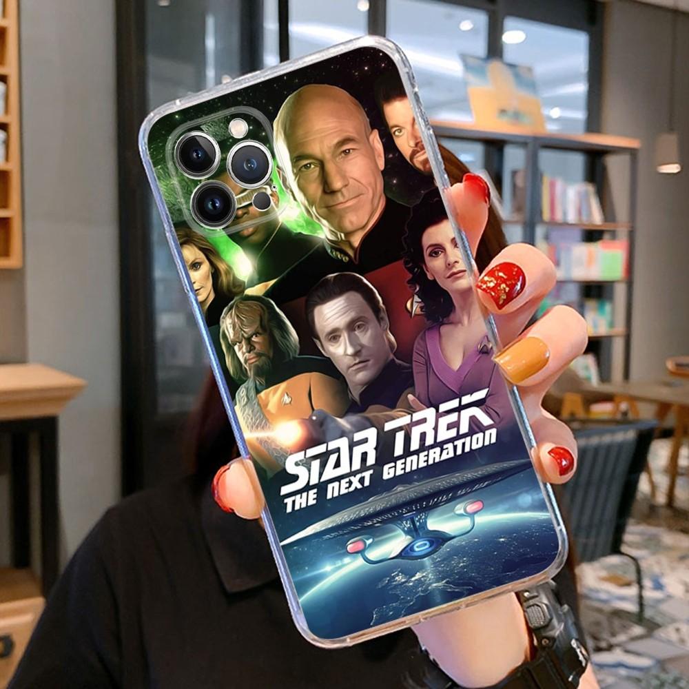 S-Stars T-Trek Phone Case For iPhone 15 14 11 12 13 Mini Pro XS Max Cover 6 7 8 Plus X XR SE 2020 Funda Shell